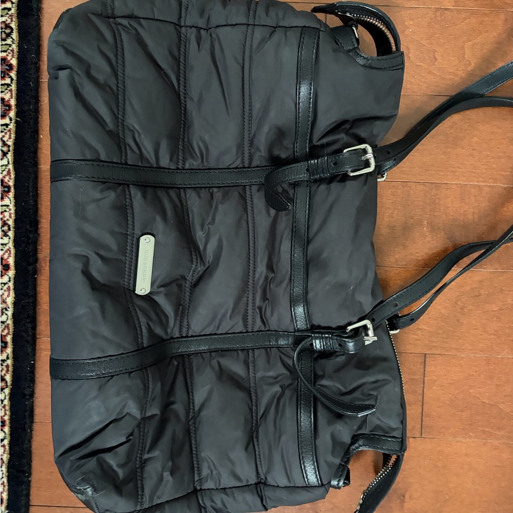 Burberry diaper bag